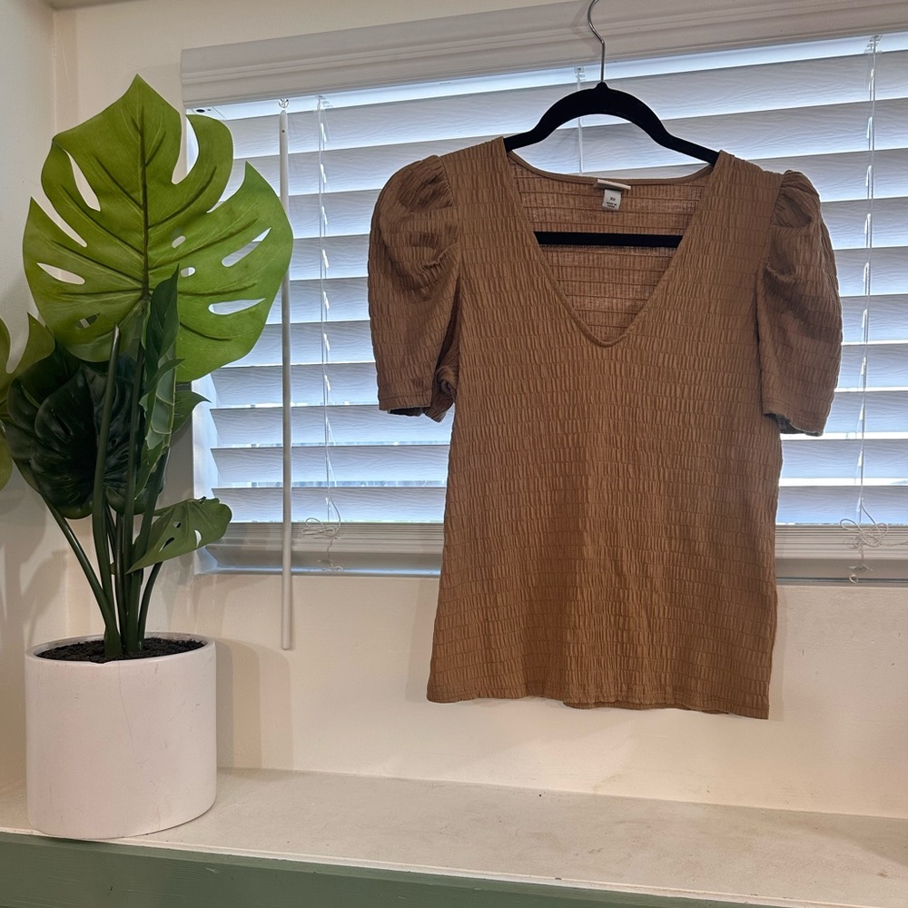 A New Day tan top size XS